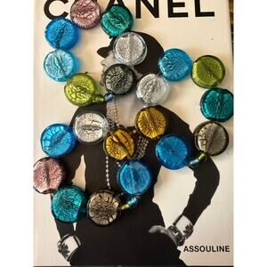 Artisan Handmade Murano Glass Bead Bracelet Bundle (3)